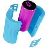 iCube Wrapsulator Slim with a blue can inside on a white background