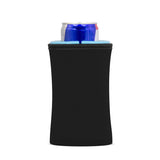 Black iCube Wrapsulator instant beverage chiller, designed for 12oz slim cans and bottles.